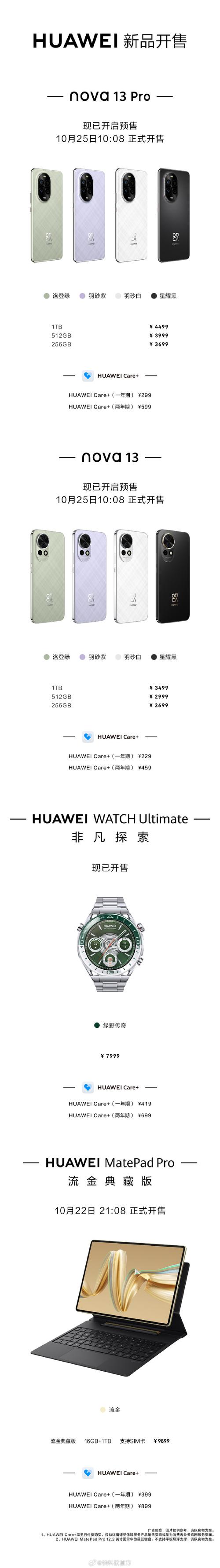 華為誠(chéng)意十足，6100mAh 衛(wèi)星消息 鴻蒙OS，256GB高配跌至1759元