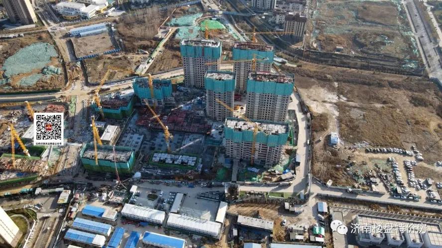濟南張馬片區(qū)航拍，濟南建工地塊工程進展#城市建設(shè) 城市規(guī)劃 濟南房產(chǎn) 濟南 濟南買房
