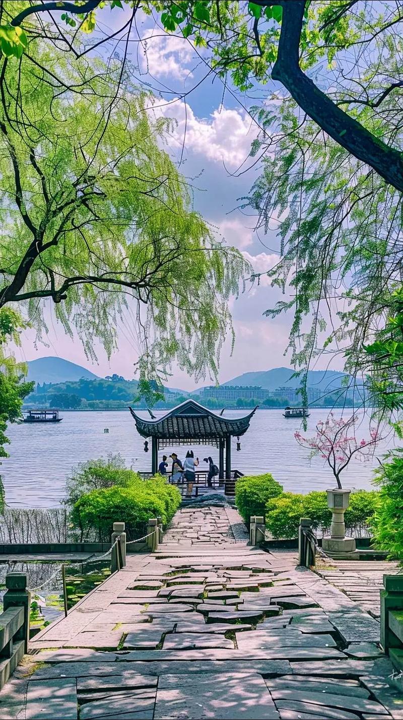 #杭州西湖風景區(qū) 景點打卡 感受春天的氣息和美景