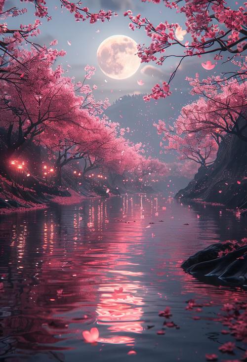 櫻花的浪漫在下落時達(dá)到了極點(diǎn)。我想說，想和你在宿遷一起看櫻花