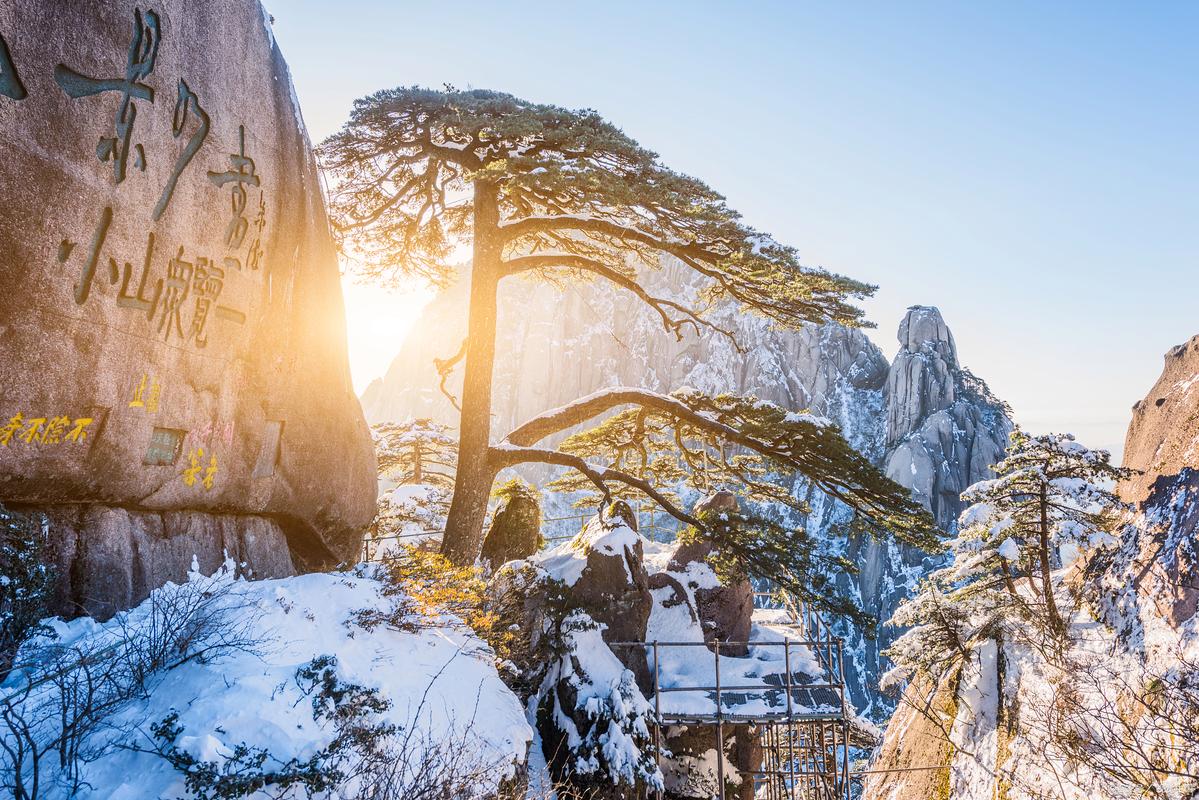 2025.3.25號黃山游。踏上黃山的那一刻，我才真正明白