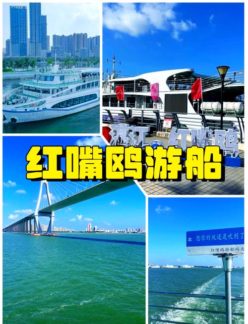 廣東湛江～乘坐紅嘴鷗游船，領略湛江海岸風光