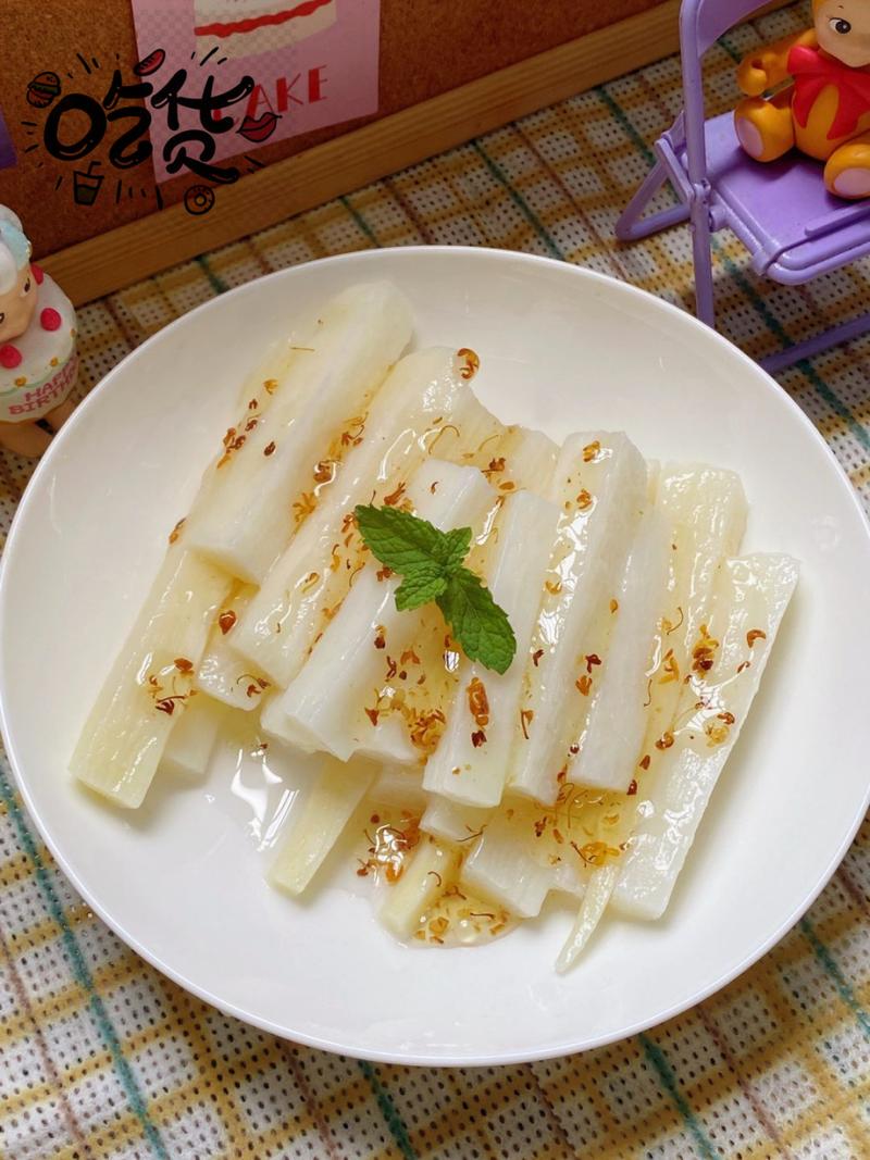 桂花山藥，軟糯甜香，營(yíng)養(yǎng)又好吃