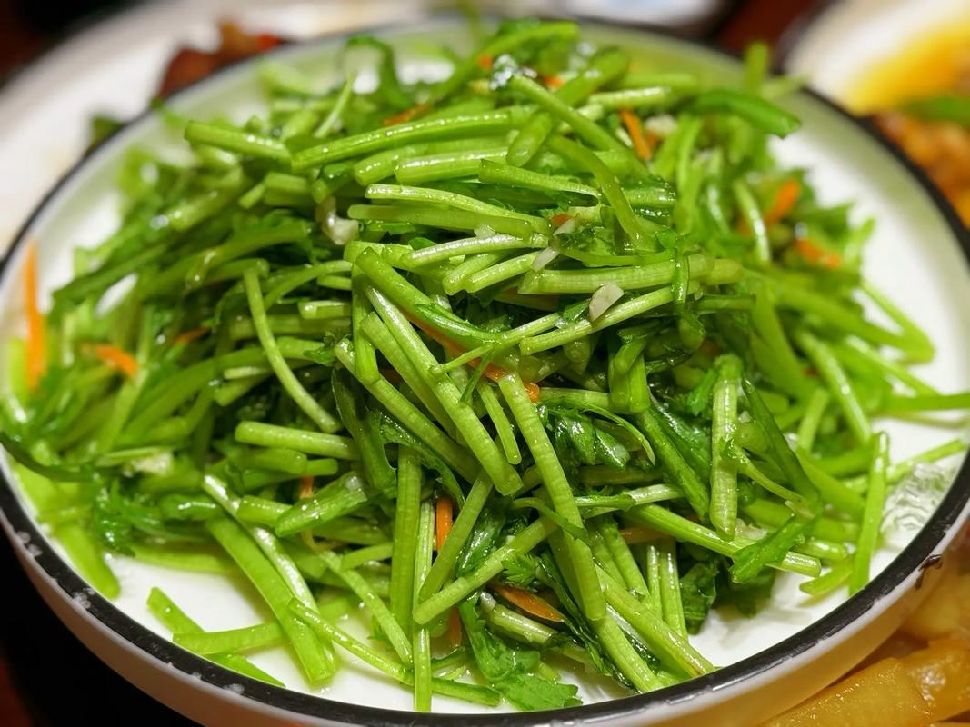 下酒解膩素菜中的天花板，深圳排名第一燒烤店招牌菜，洋蔥拌茼蒿