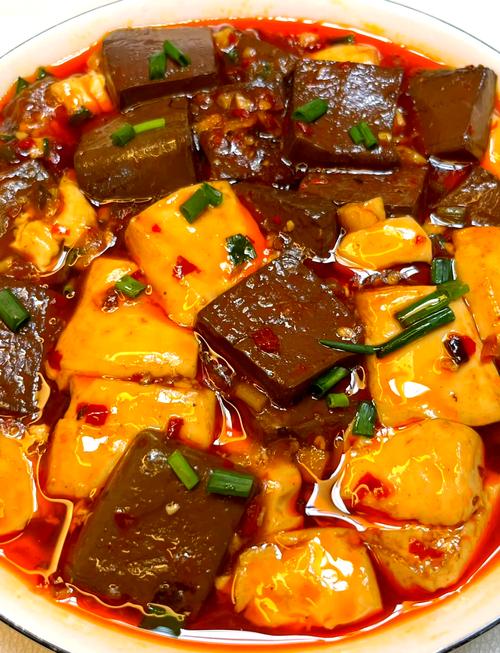 鴨血豆腐，都流口水了，做出來原來這么簡單